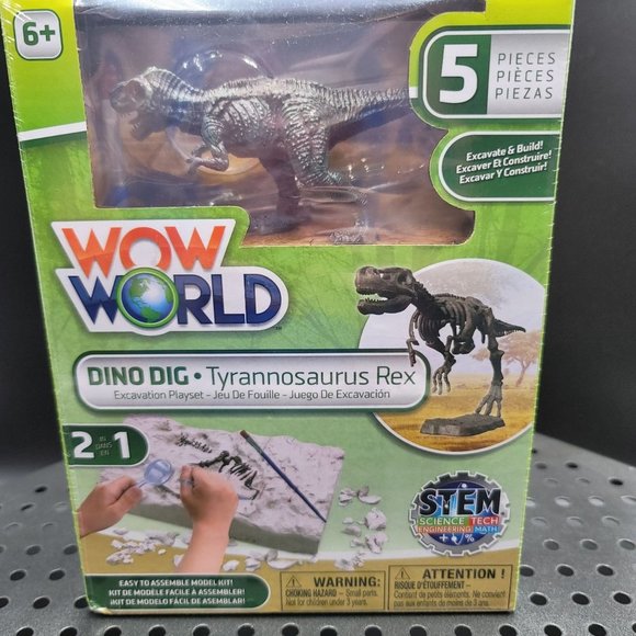Wow World Tyrannosaurus Rex Excavation Playset - Picture 1 of 2